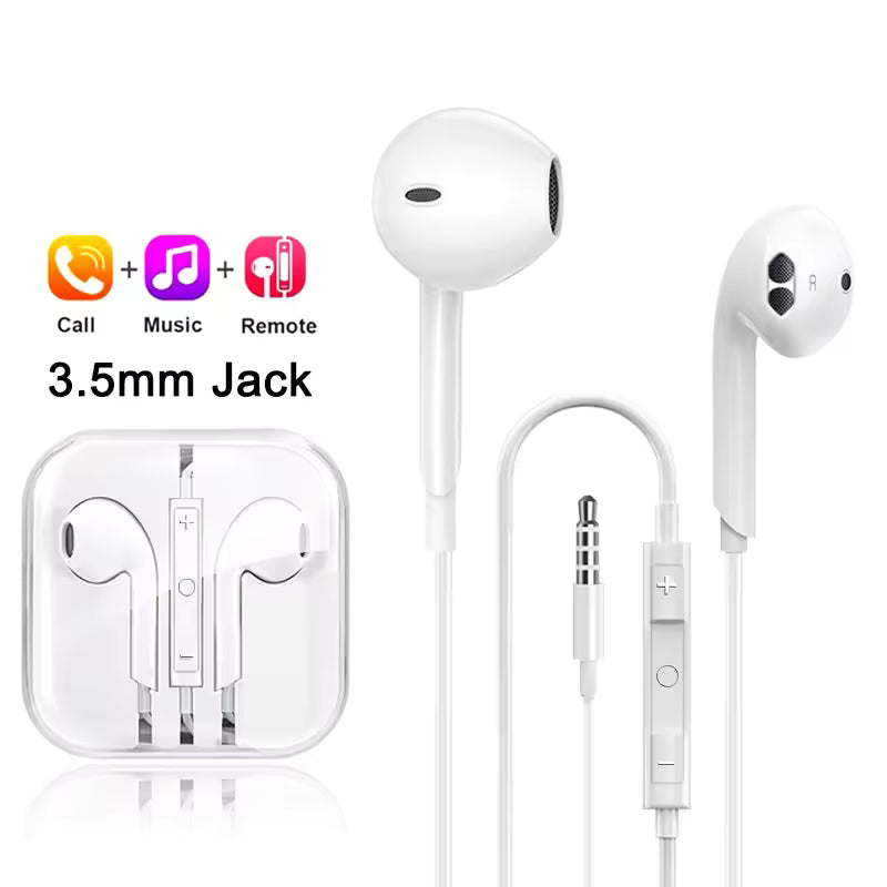 Original Type C Wired Headphone For Xiaomi Mi 14 13 12 Pro Ultra Lite 3.5MM Earphone Redmi Poco Huawei Samsung Earbuds Headset