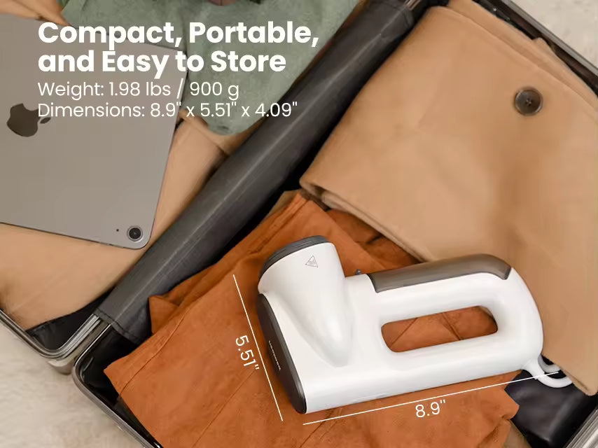 Neakasa Magic 1 Self-Suction Vacuum Steamer Iron for Clothes & Mite Removal