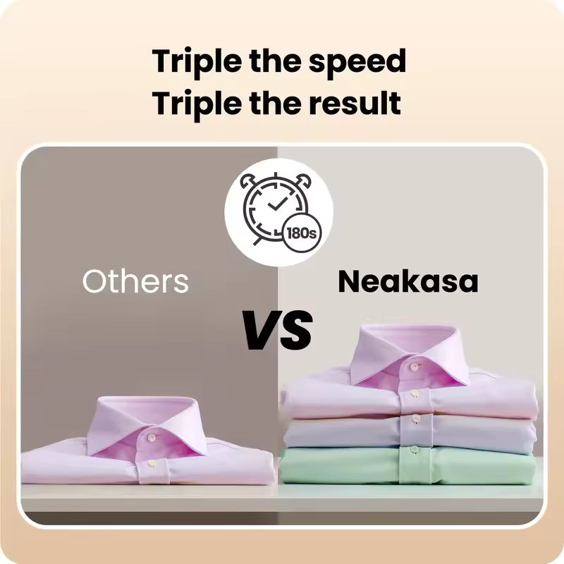 Neakasa Magic 1 Self-Suction Vacuum Steamer Iron for Clothes & Mite Removal