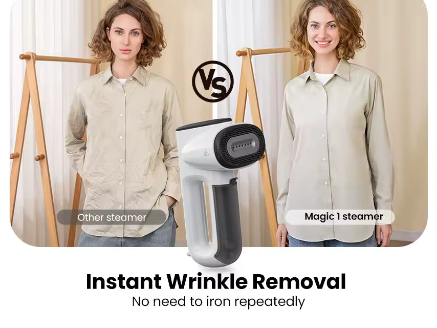 Neakasa Magic 1 Self-Suction Vacuum Steamer Iron for Clothes & Mite Removal